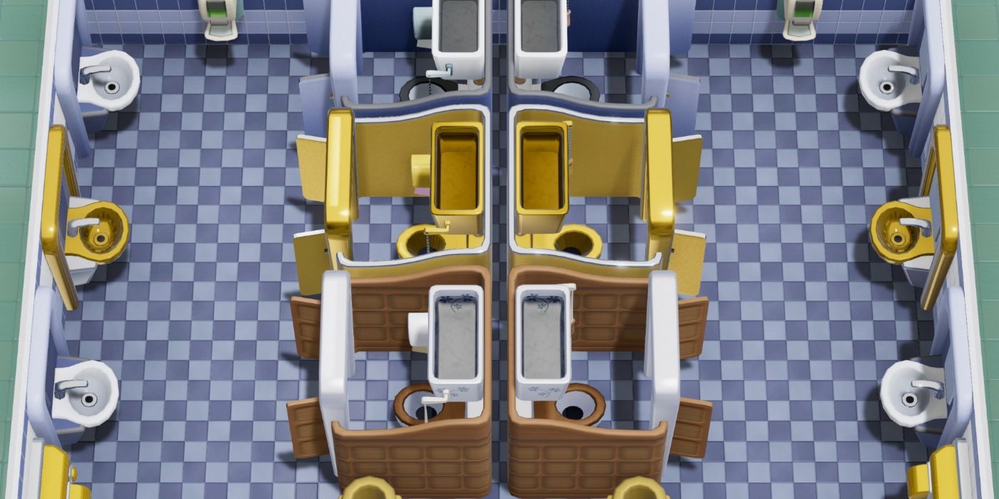 Toilet in Two Point Hospital