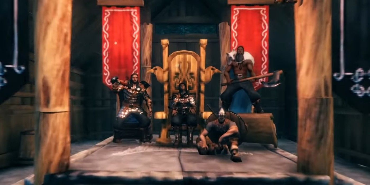 valheim raven throne multiple characters