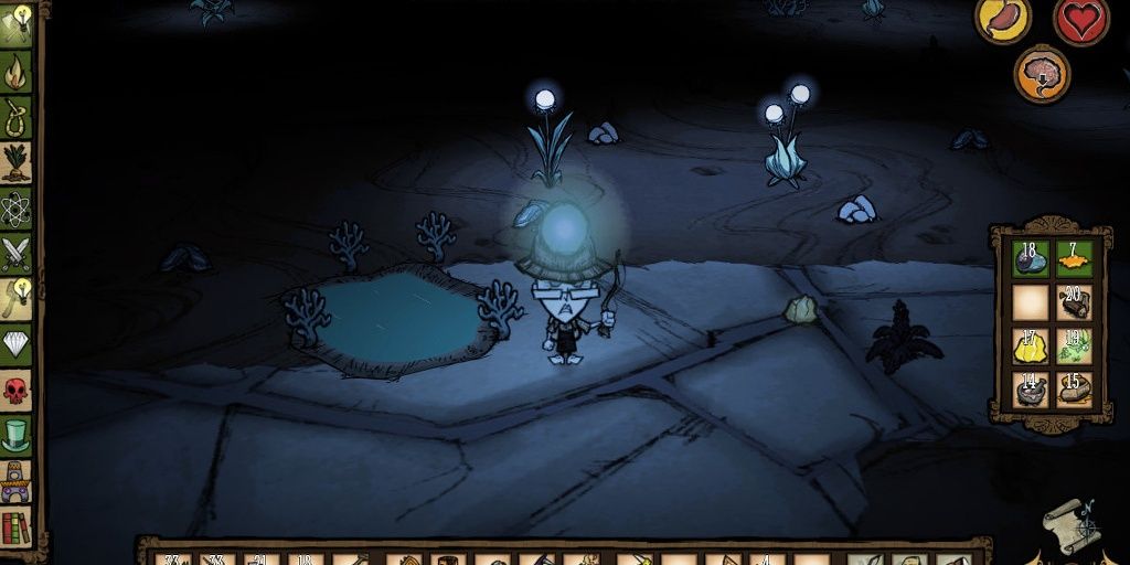 Waiting it out in Don't Starve