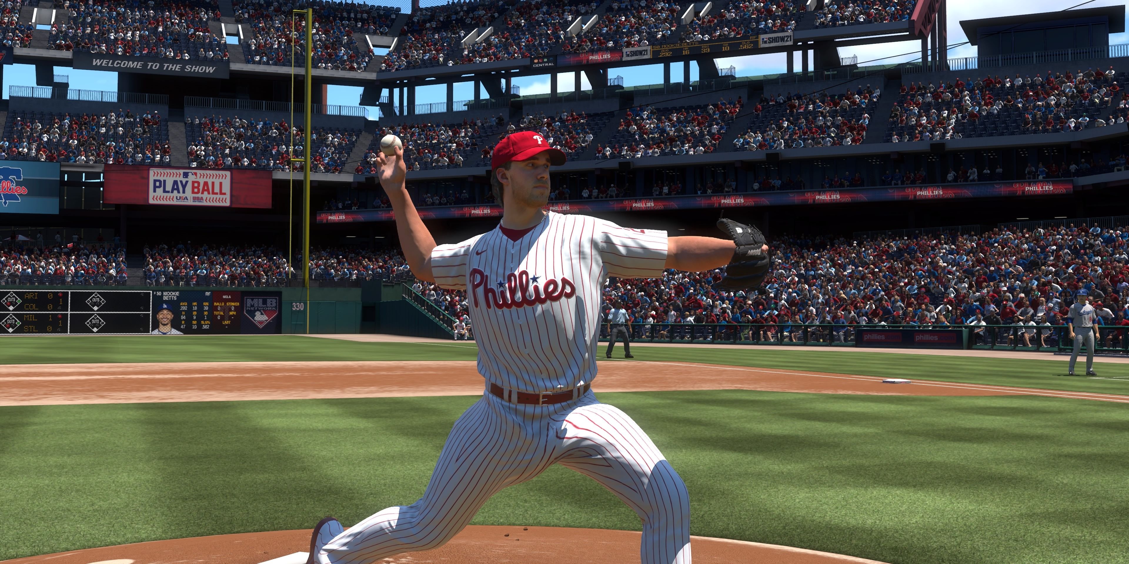 Aaron Nola pitching