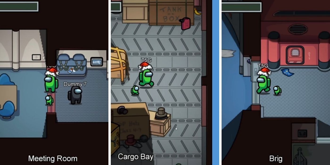 Among Us Airship Henry Stickmin Easter Eggs via T5G on Youtube