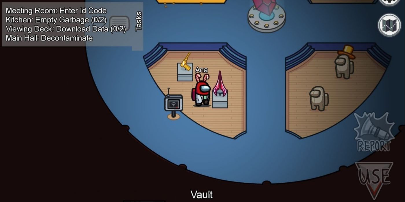 Among Us Airship Vault Halo Easter Egg Blood Sword_Energy Sword