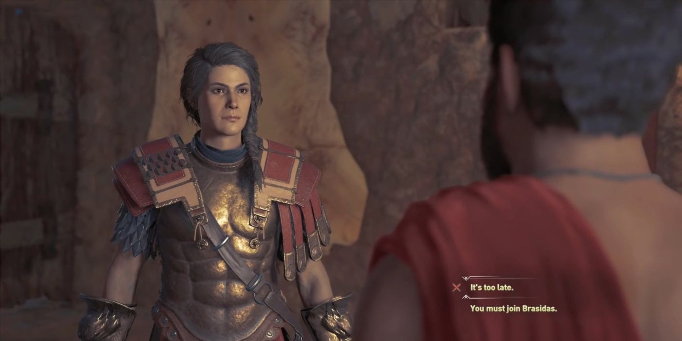 Assassin's Creed Odyssey Lagos decision being made