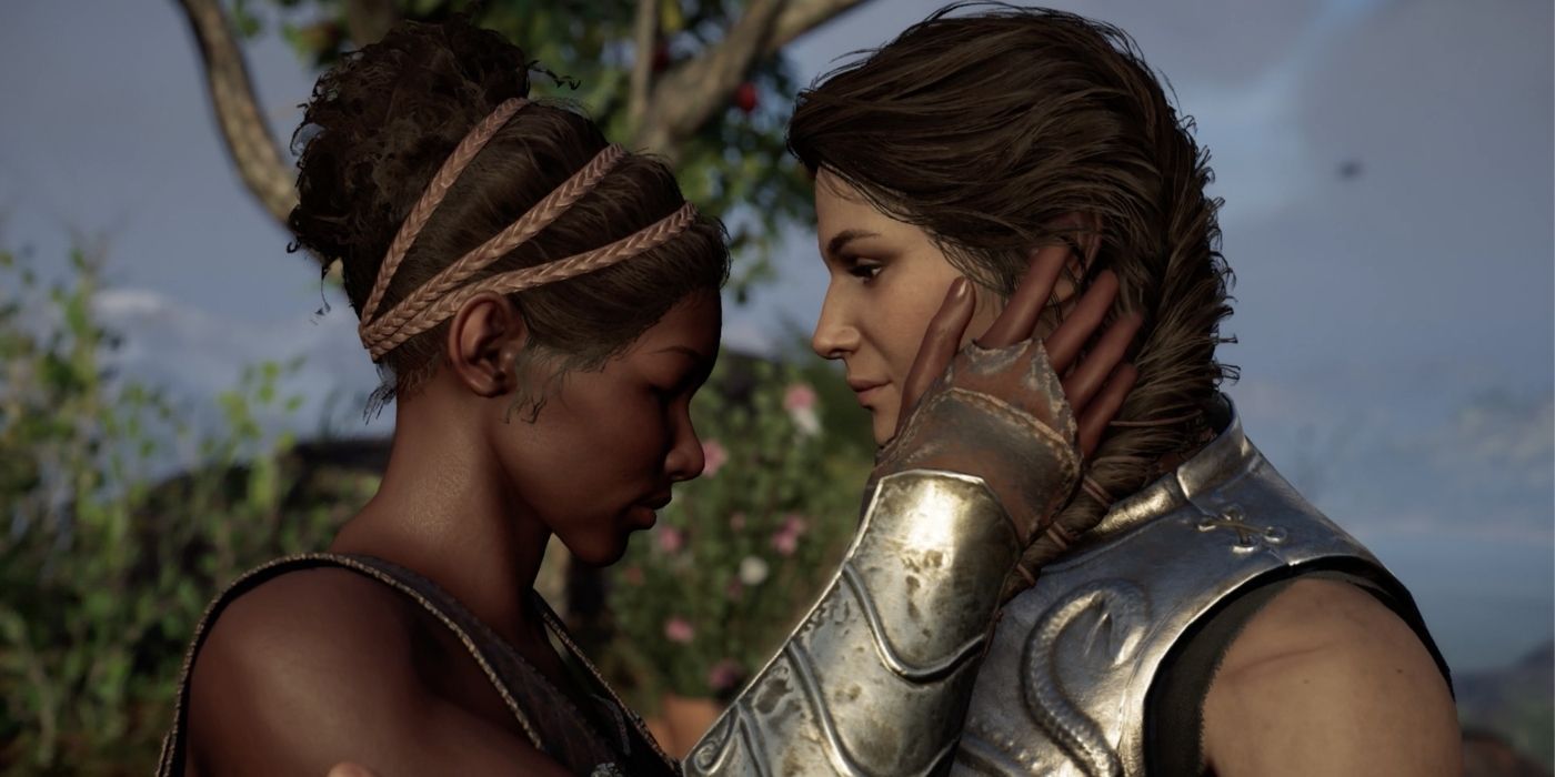 Assassin's Creed Odyssey Roxana and Kassandra End of Foot Race Quest