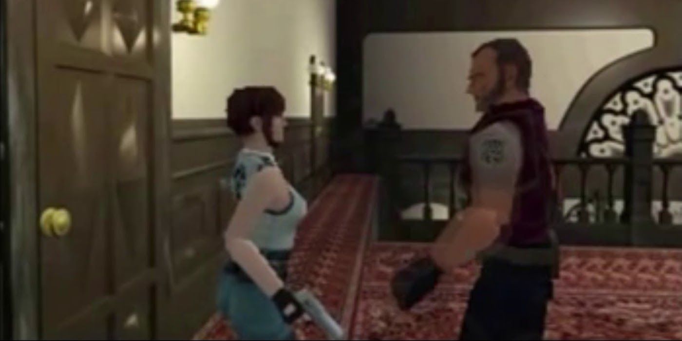 Barry Resident evil 1meeting jill