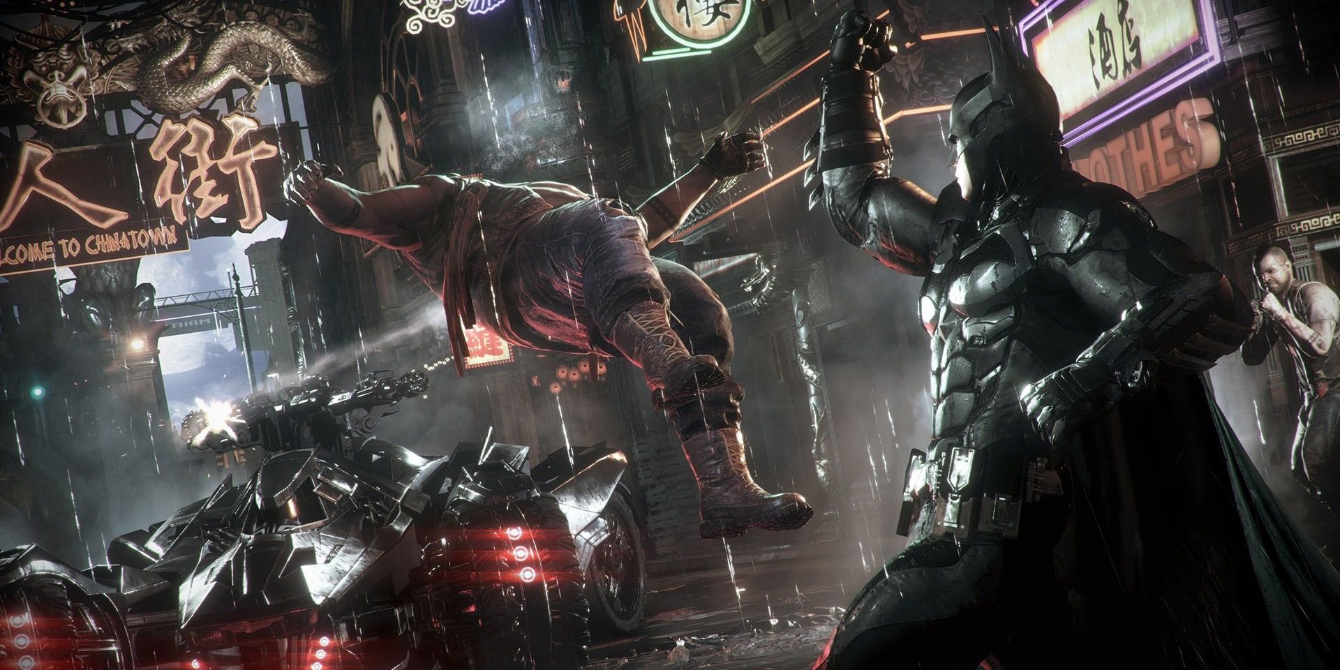 Batman Arkham fighting