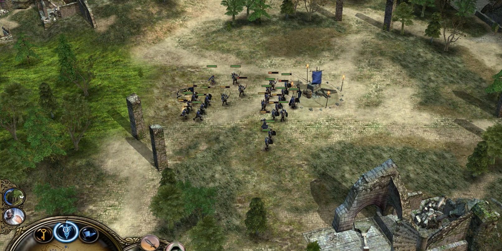 Battle For Middle-Earth is a classic RTS with several units to control and a huge map to explore