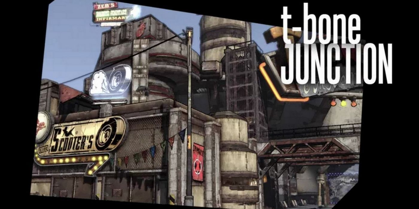 Borderlands T-Bone Junction Title Card