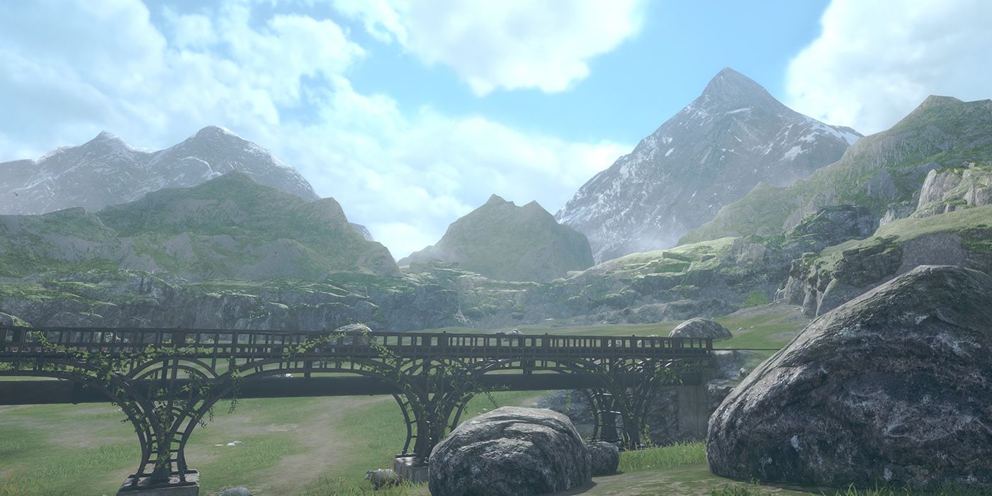 Nier Replicant v1.22: A Great Screenshot Of The Northern Plains