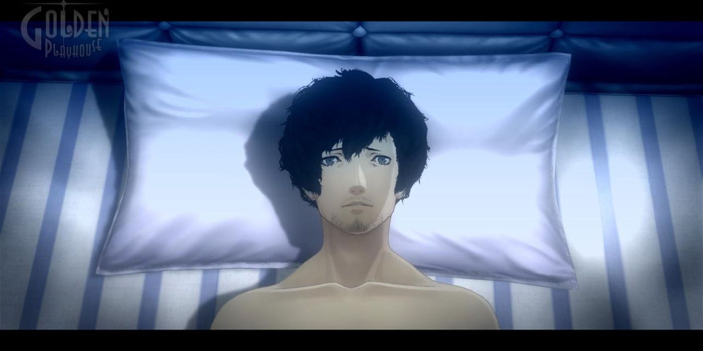 Catherine Screenshoot Of Vincent Brooks In Bed