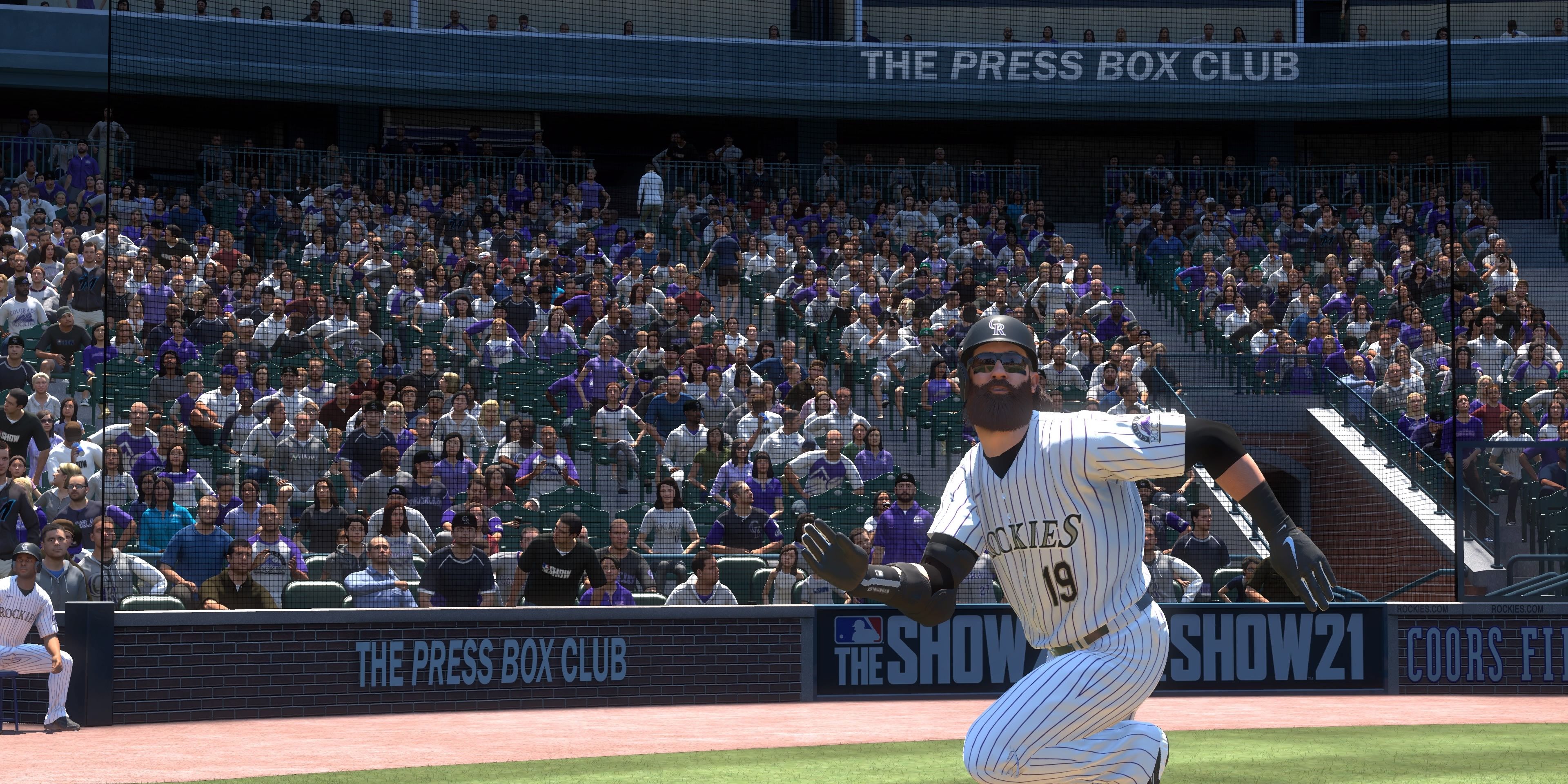 Charlie Blackmon hitting