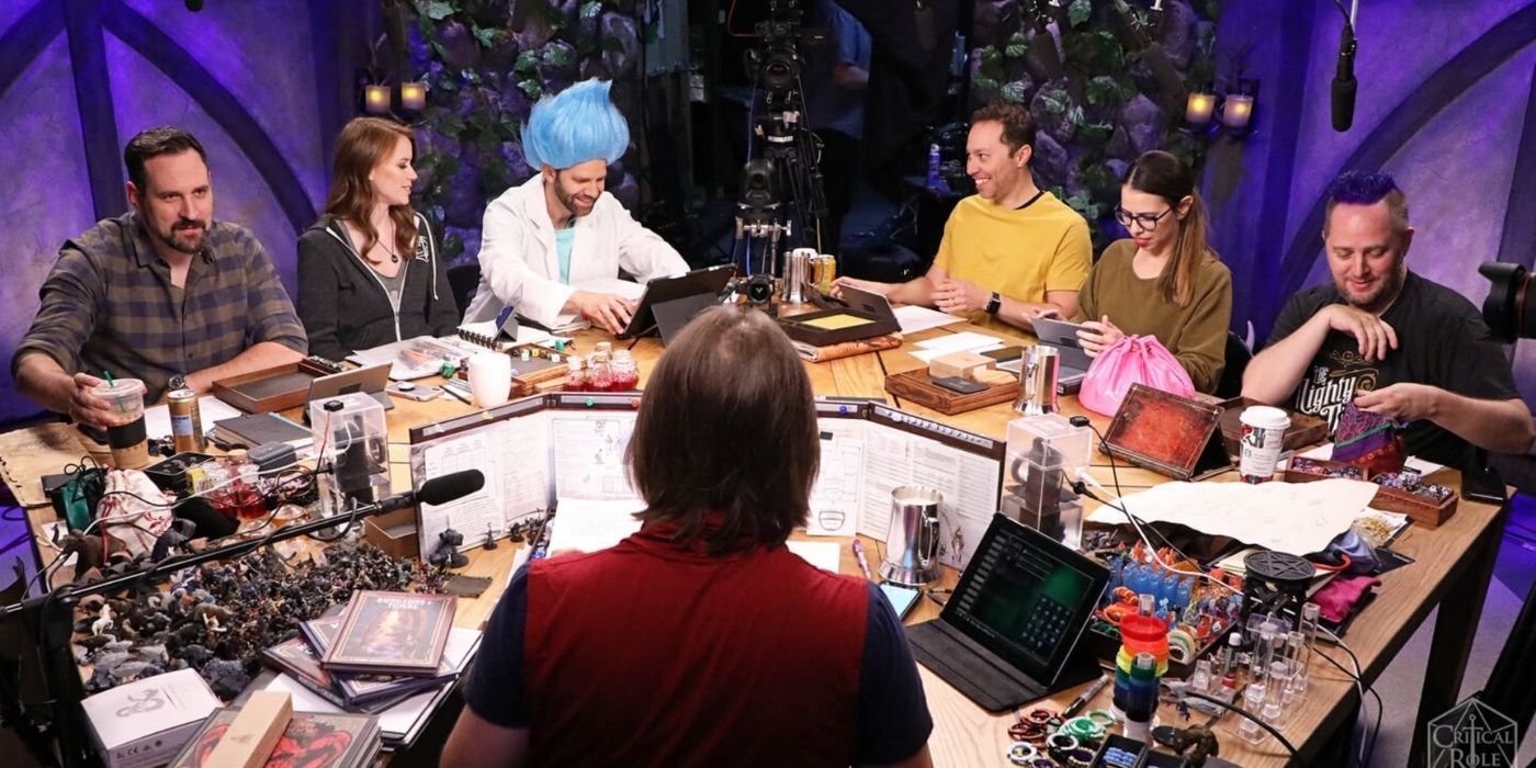 Critical Role Cast Playing Dungeons and Dragons via thewrangler.org