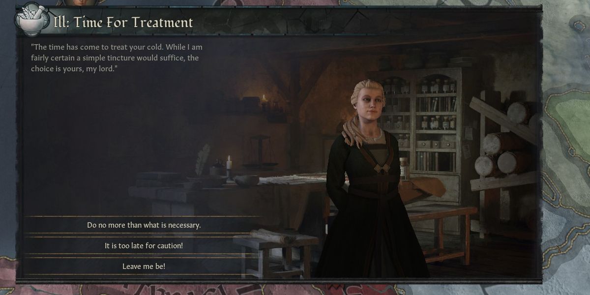 Crusader Kings 3 court physician event