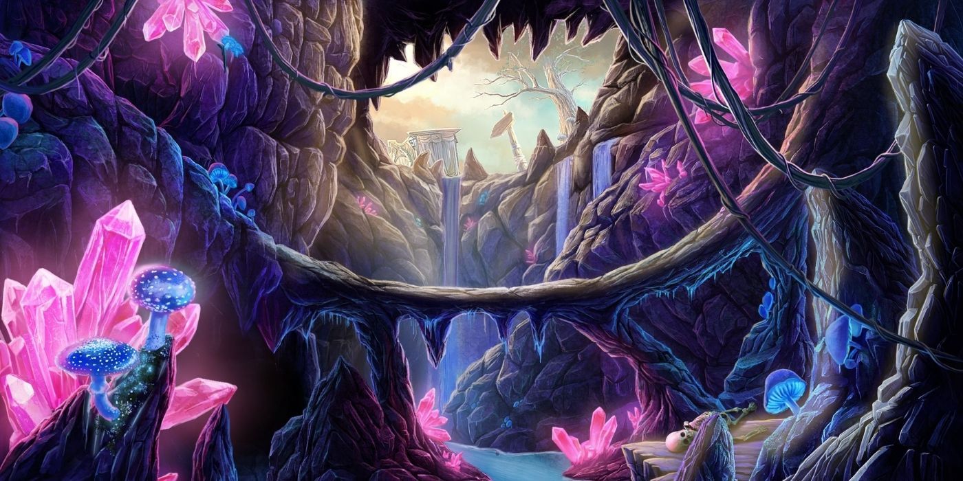 Crystal Cave Fantasy via Mad Head Games on Pinterest