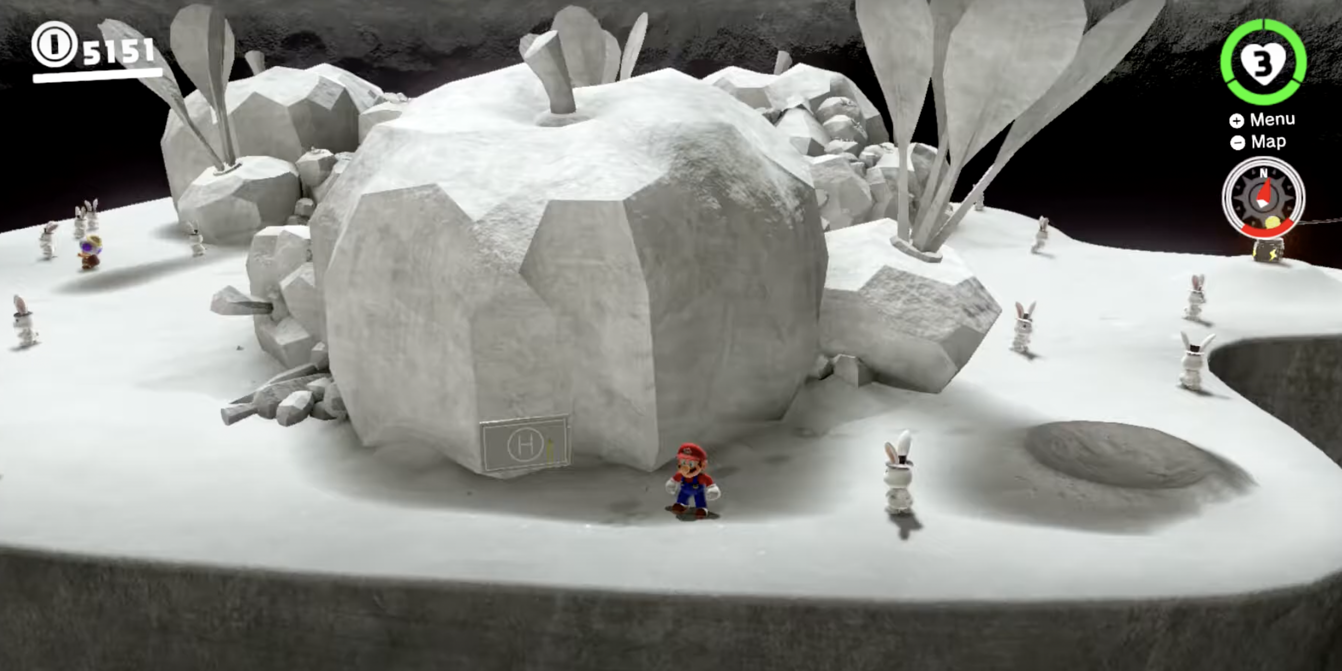 Mario near the Dark Side Hint Art 2