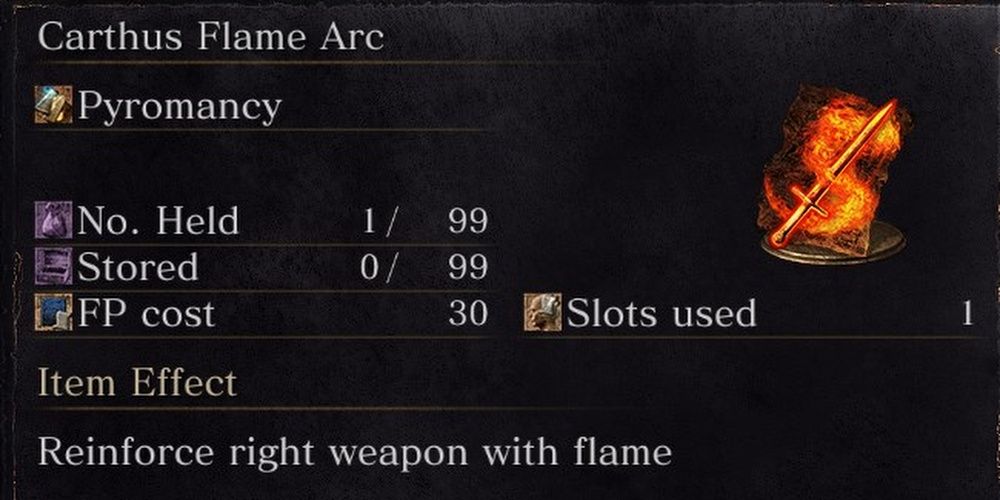 Dark Souls 3 Carthus Flame Arc