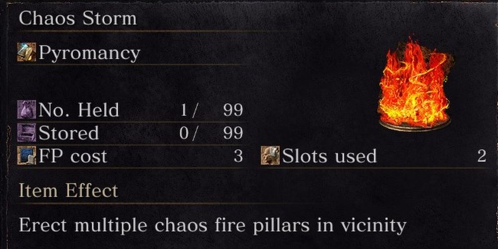 Dark Souls 3 Chaos Storm