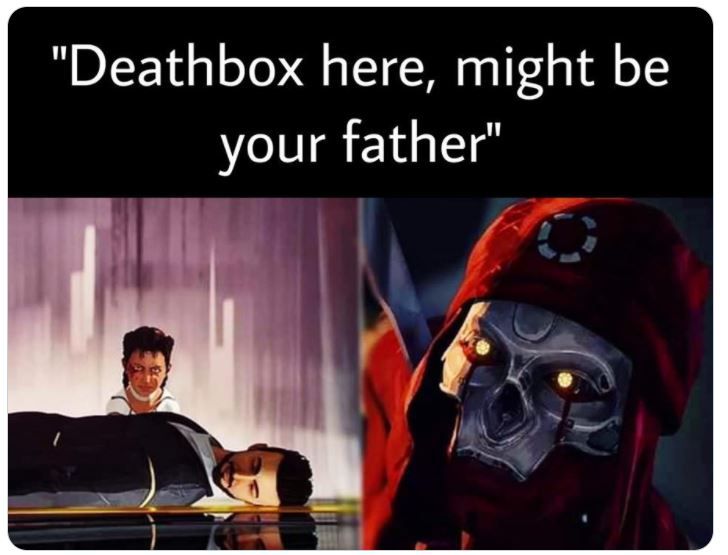 Deathbox Here Apex Legends Revenant Meme