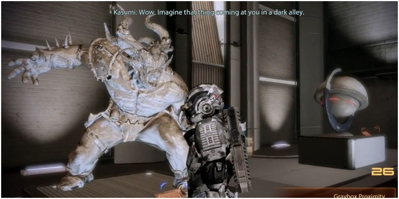 Mass Effect 2 - Donovan´s Hock ogro statue from Dragon Age