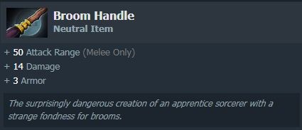 Dota 2 Broom Handle 7.29b