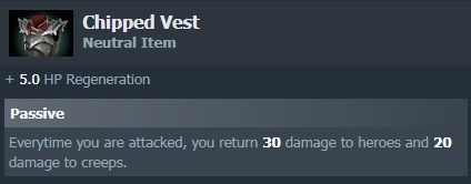 Dota 2 Chipped Vest 7.29b