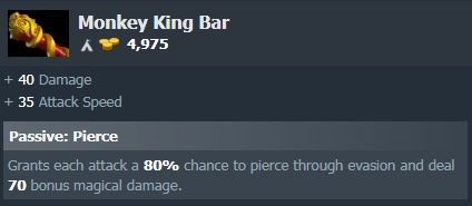 Dota 2 Monkey King Bar 7.29b