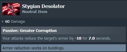Dota 2 Stygian Desolator 7.29b