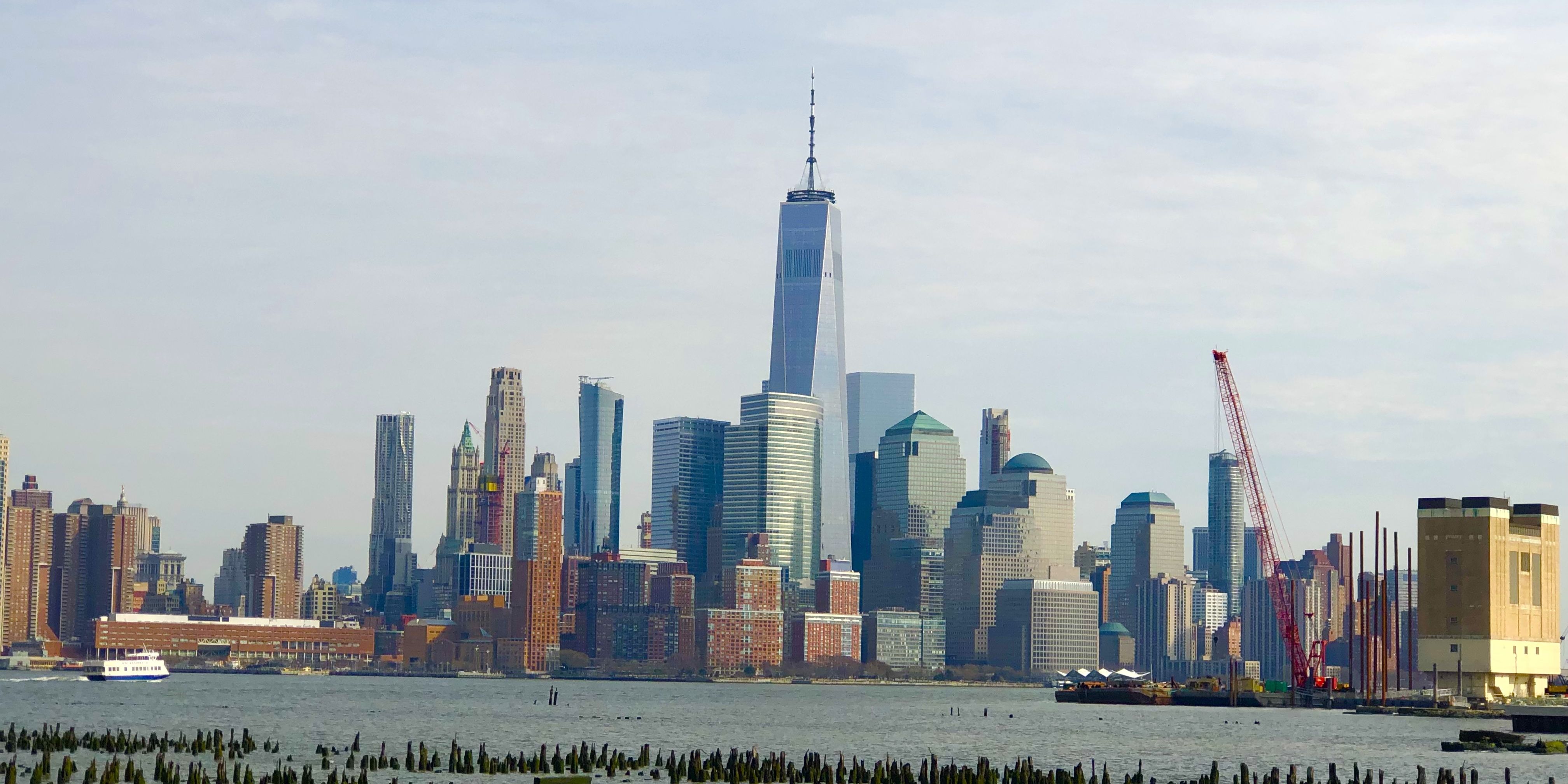 Cityscape of Downtown Manhattan, New York