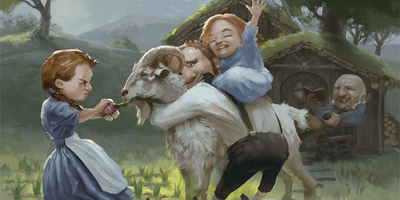 Dungeons and Dragons Gnome Family art via draconic.io