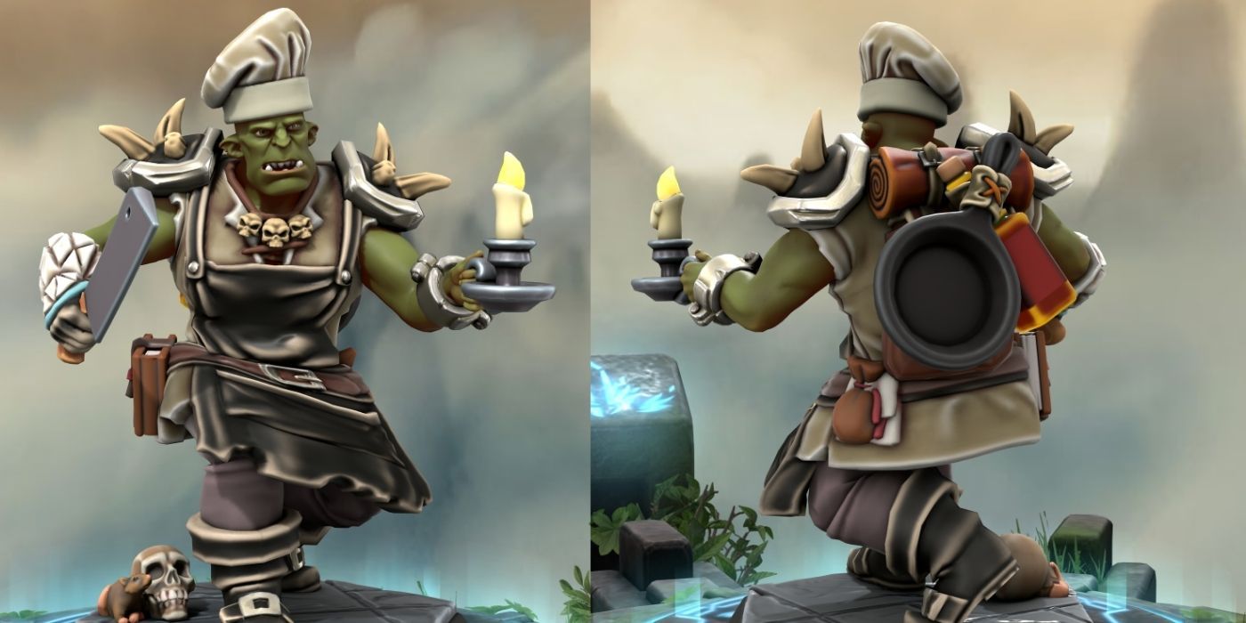Dungeons and Dragons Orc Chef Fancreation via GeneralNuclear on Imgur