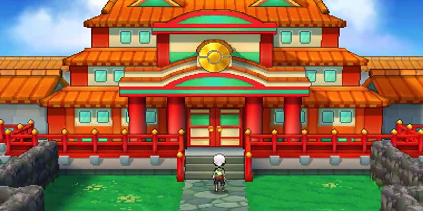Ever Grande City as it appears in Pokemon Omega Ruby & Alpha Sapphire