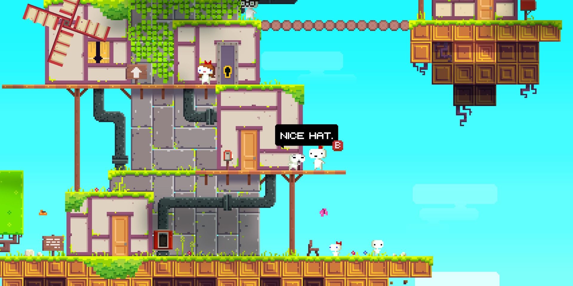 Fez - A beautiful 2D world that you can spin around