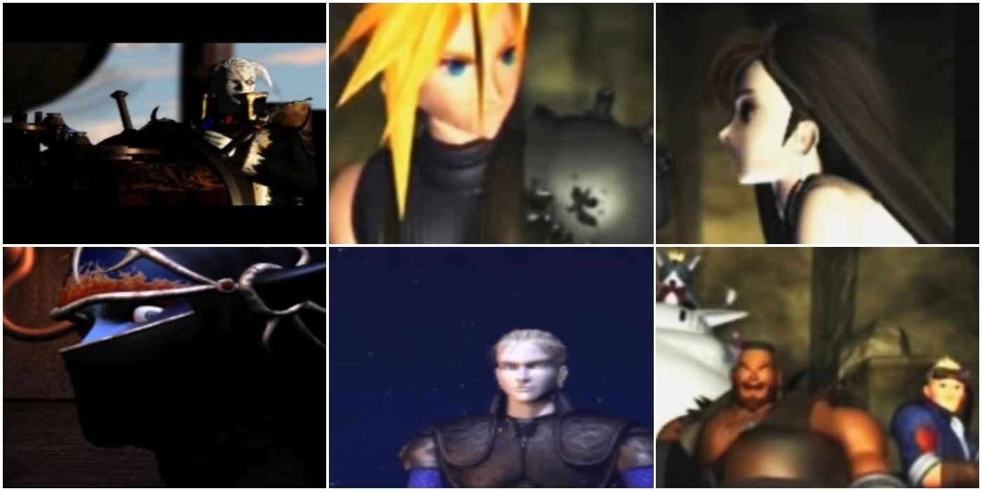 Final Fantasy 6 and 7 have wacky characters