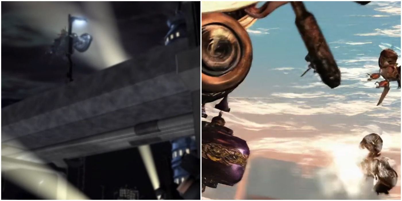 Final Fantasy FF6 and FF7's worlds