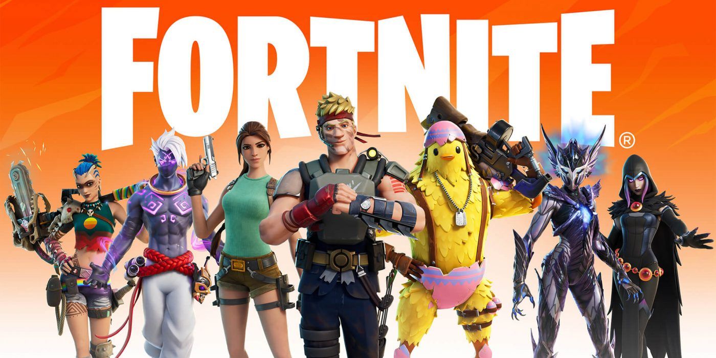 Fornite promo image iconic characters