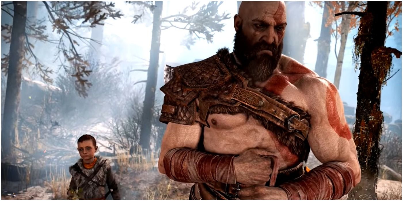 God of War - Kratos travels with Atreus