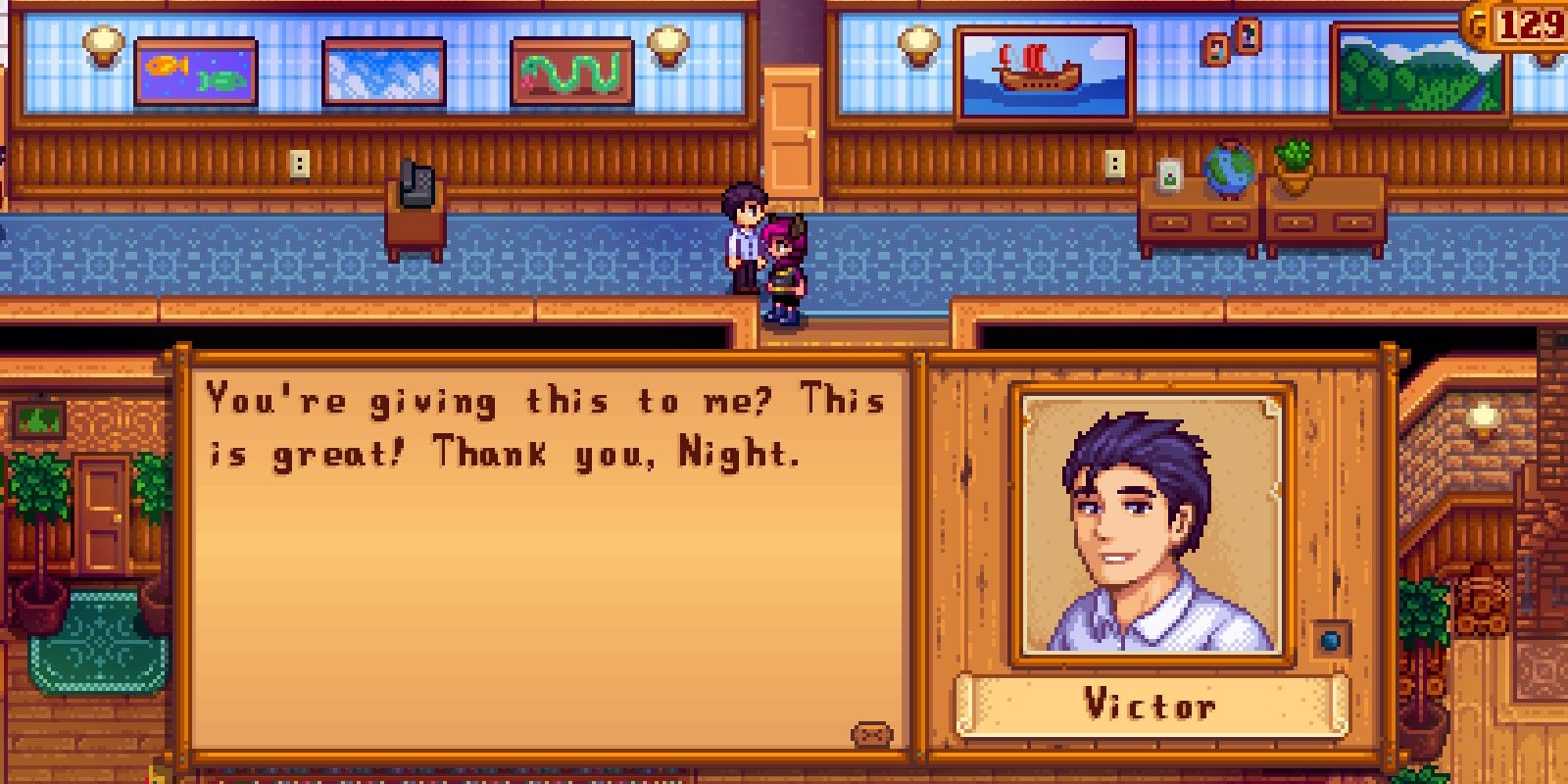 Giving Victor Gifts