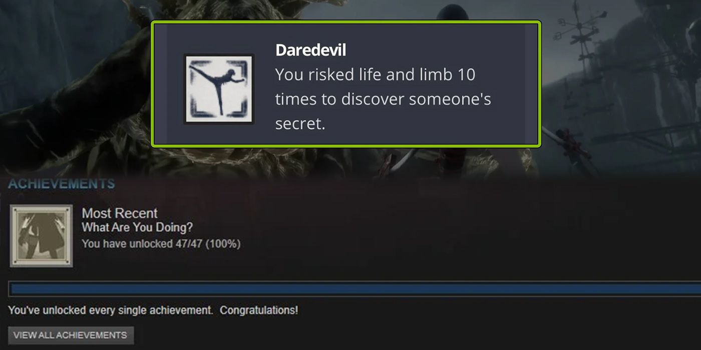 Nier Replicant v1.22: Screenshots Of The &quot;What Are You Doing&quot; And &quot;Daredevil,&quot; Achievements 