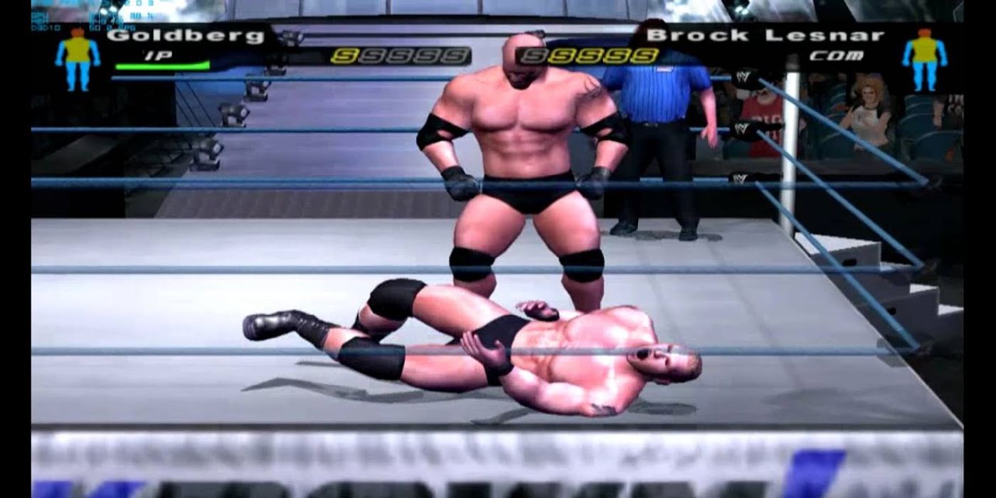 Goldberg stands tall over Brock Lesnar in SD HCTP