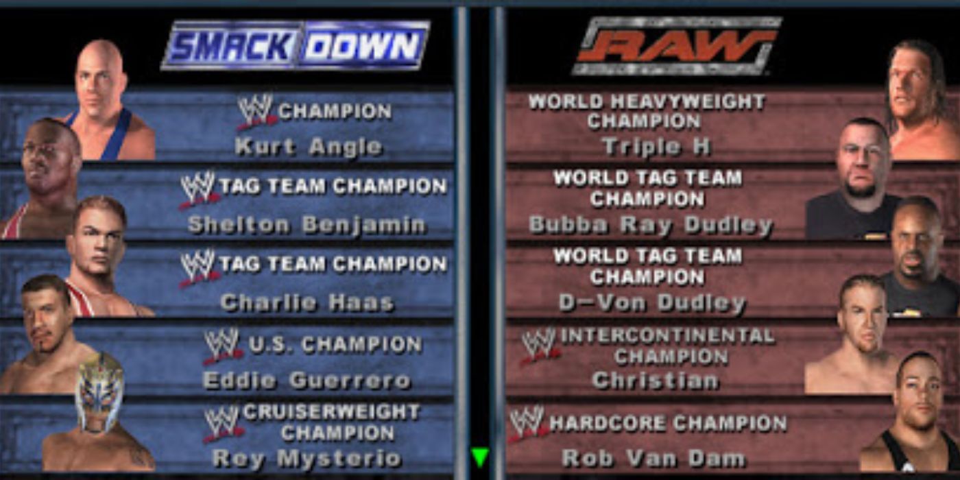 A look at Smackdown and Raw's champions in SD HCTP