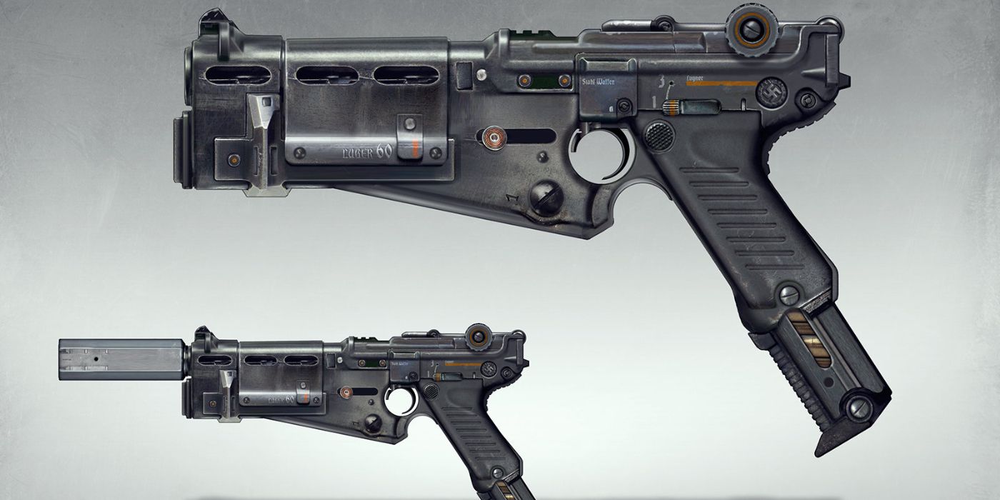 Handgun Wolfenstein The New Order Art