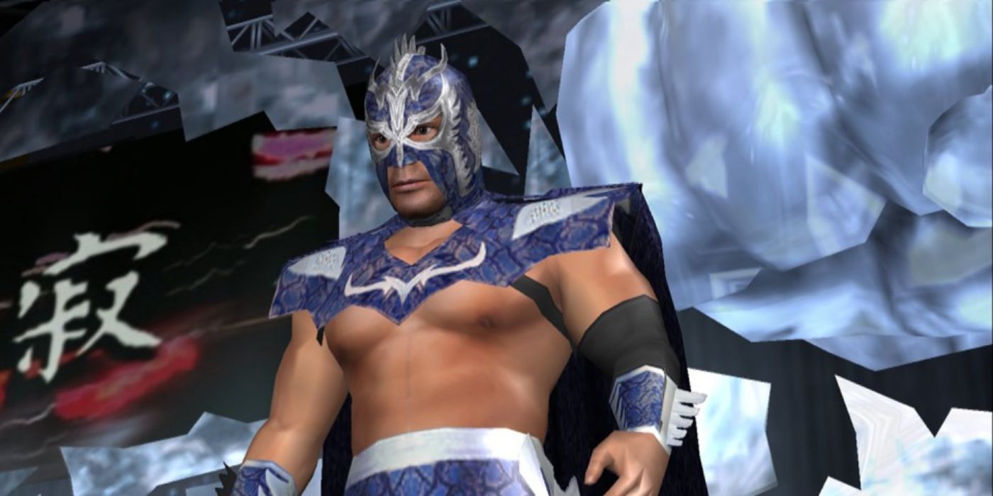 Ultimo Dragon makes his entrance in Smackdown Here Comes The Pain