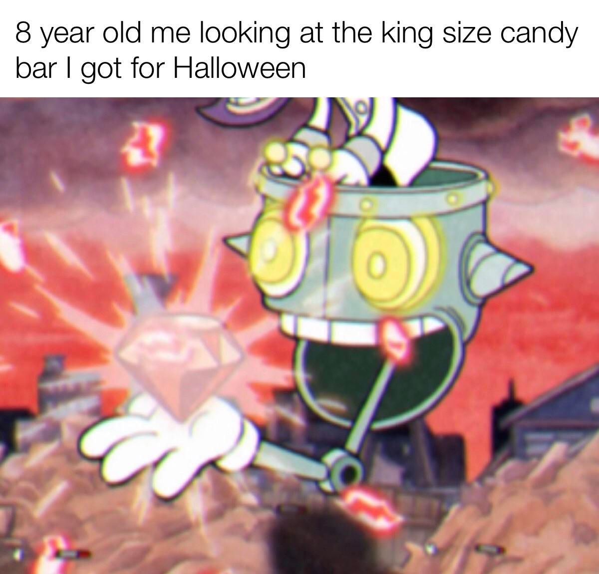 Holloween candy meme