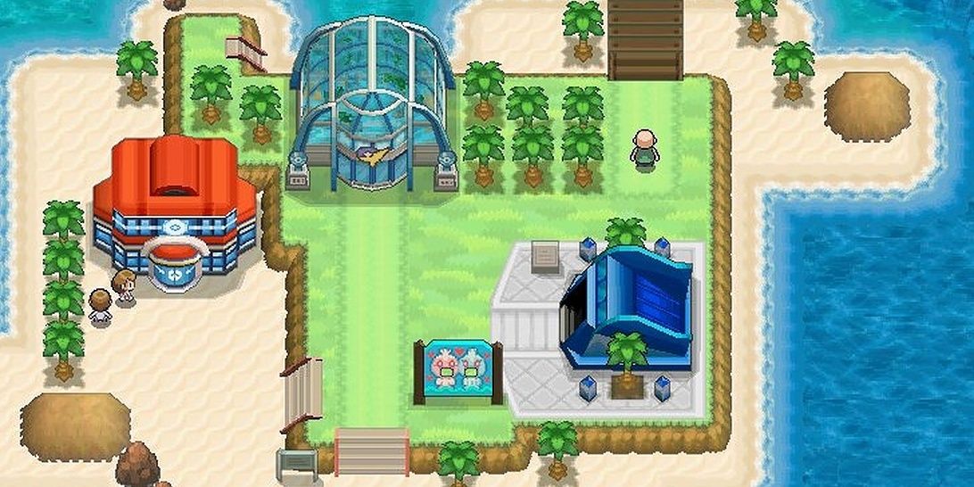 Humilau City as it appears in Pokemon Black 2 & White 2