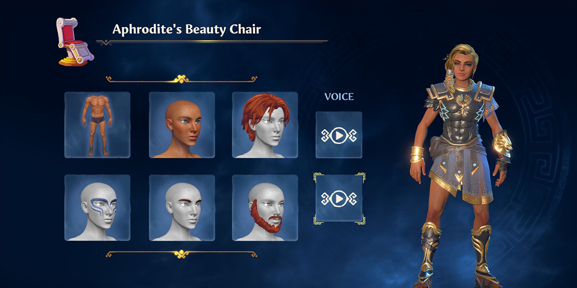 Immortals Fenyx Rising Character Customization