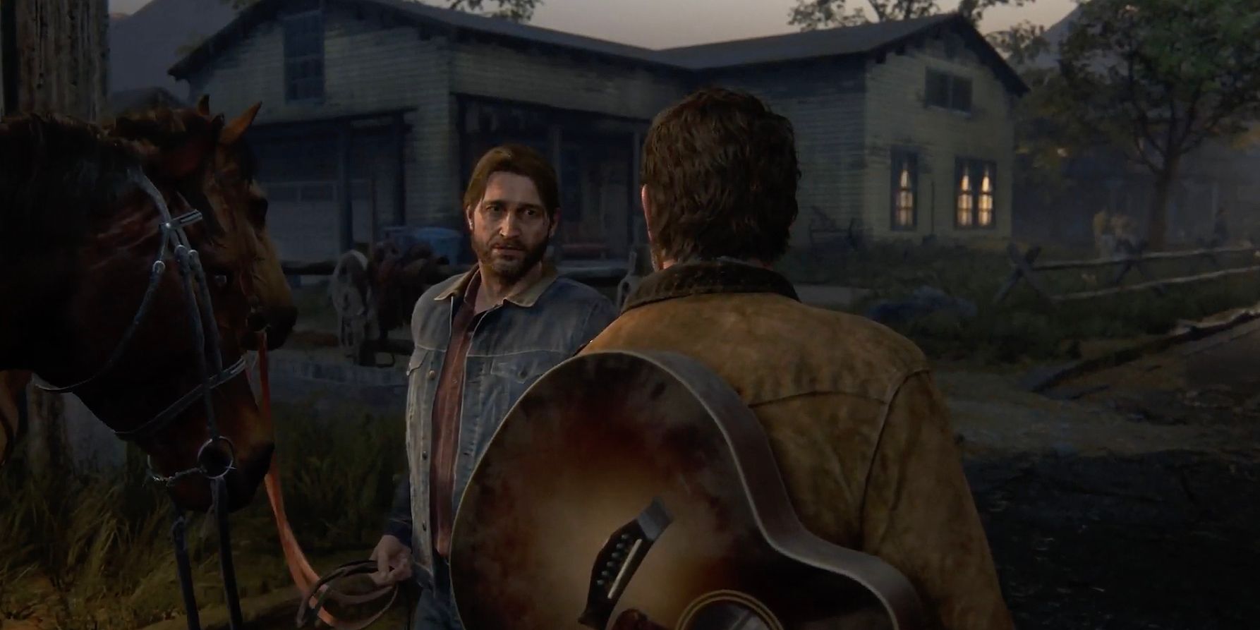 Joel and Tommy In The Last of Us 2