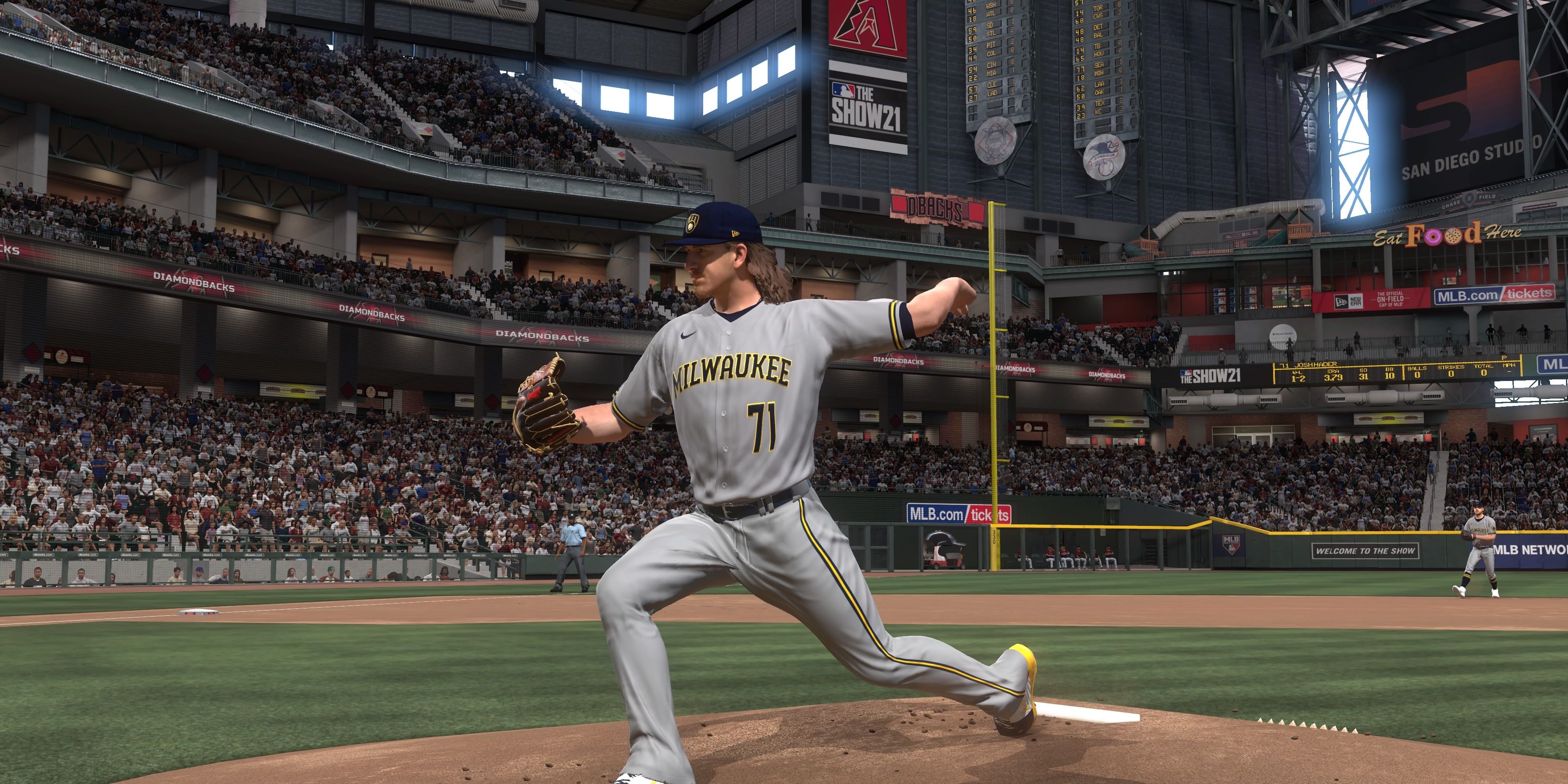 Josh Hader pitching