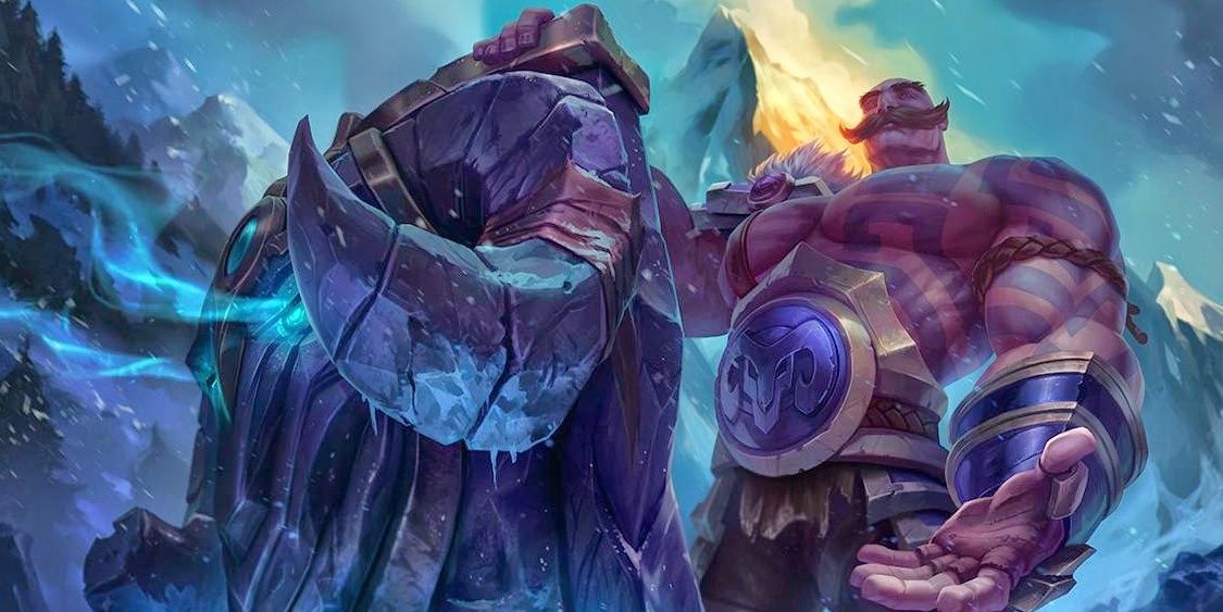 Braum in the mountains