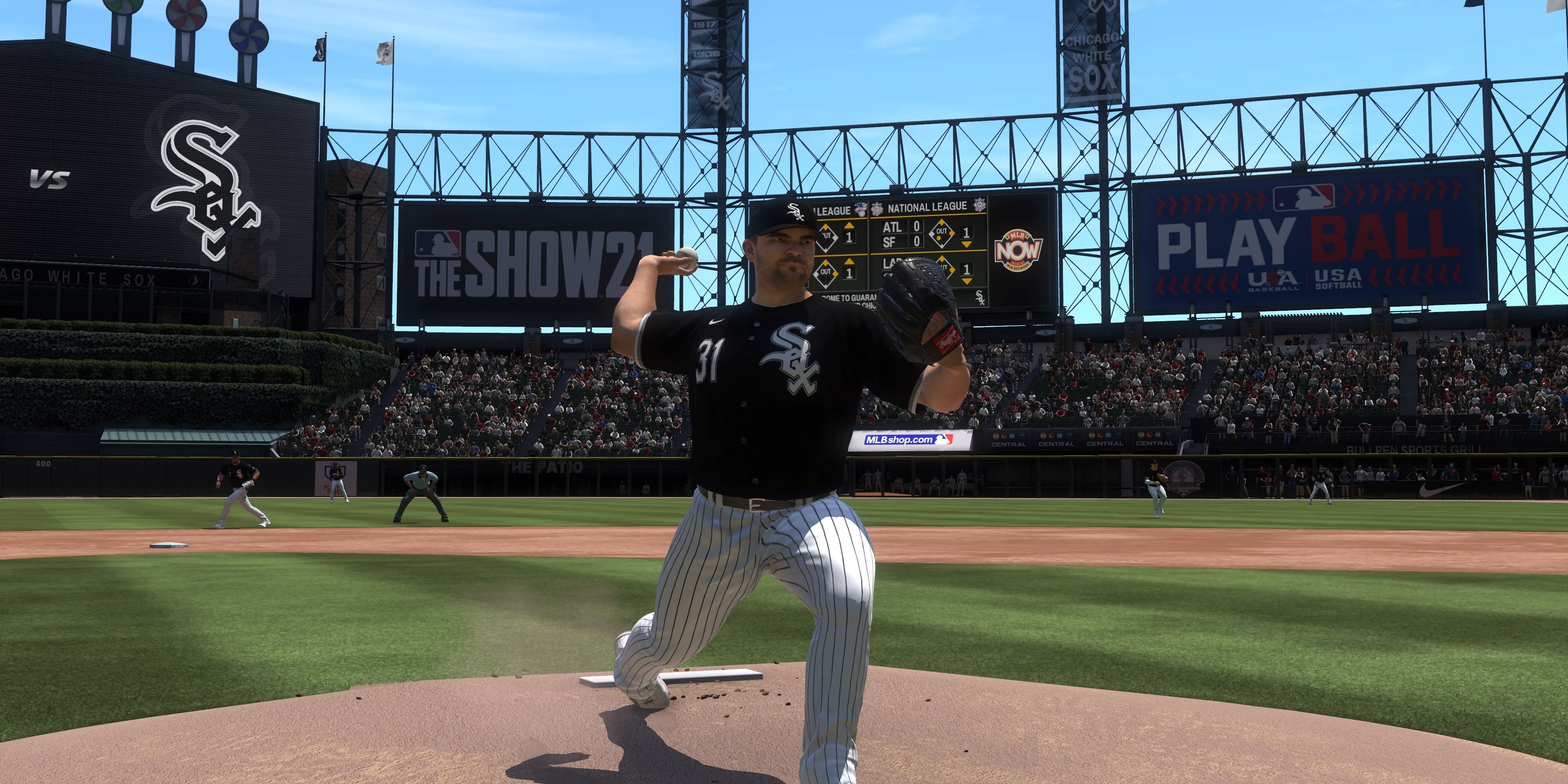 Liam Hendriks pitching