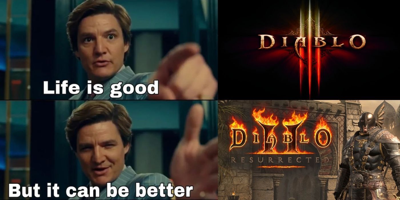 Life Is Good Diablo 2 Vs Diablo 3 Meme